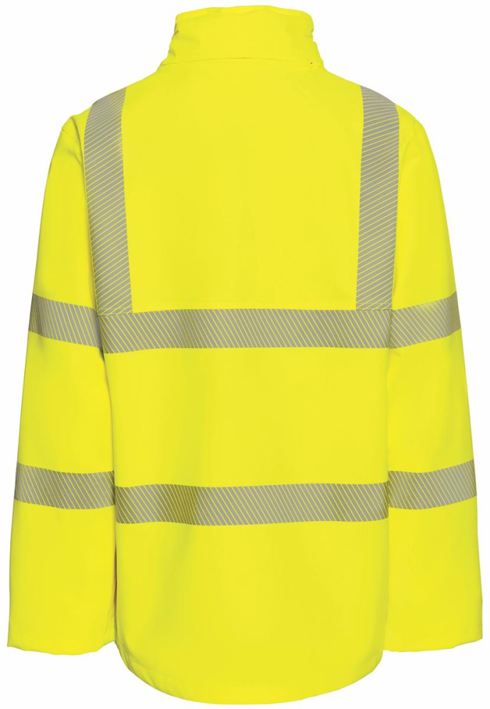 Regenjacke rECOflexy Planam gelb hinten