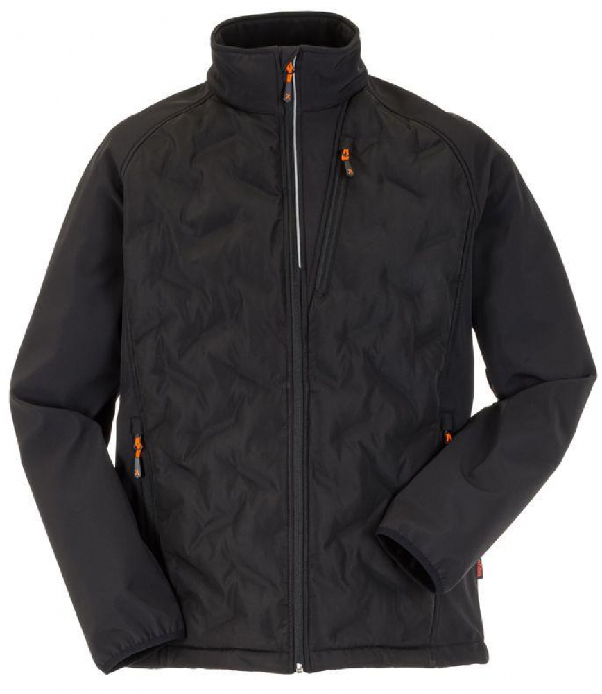 STRIKE Jacke Planam 3785 schwarz vorne