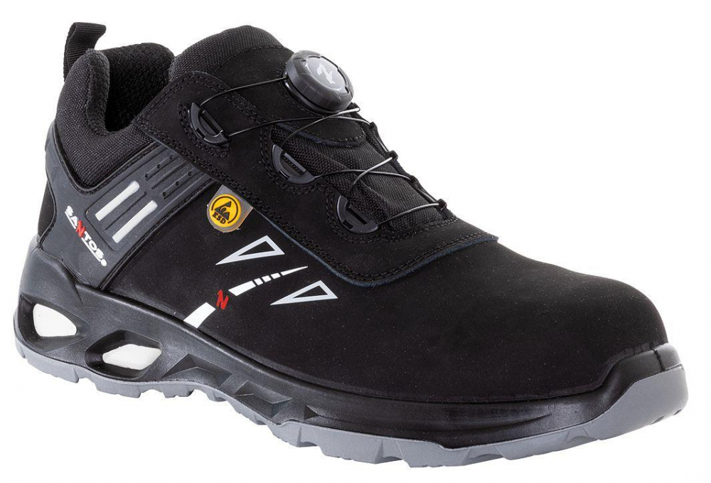 Santos S51 Fast Ergo black S3s ESD Sicherheits-Halbschuh