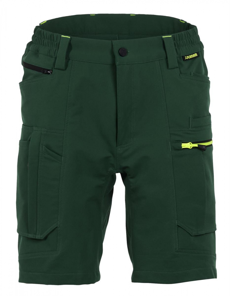 Shorts rECOline Planam grün vorne