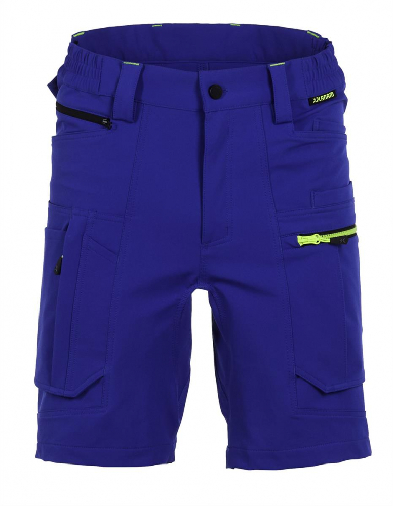 Shorts rECOline Planam kornblau vorne