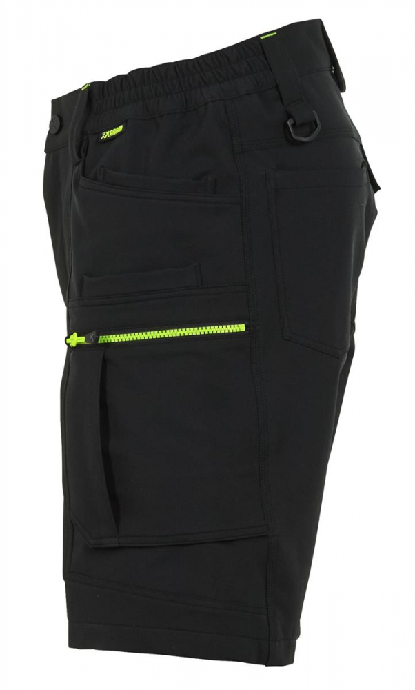 Shorts rECOline Planam schwarz links