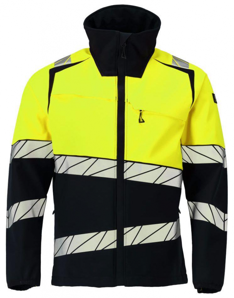 Softshelljacke 25002-246 Mascot Accelerate Safe schwarz-gelb vorne