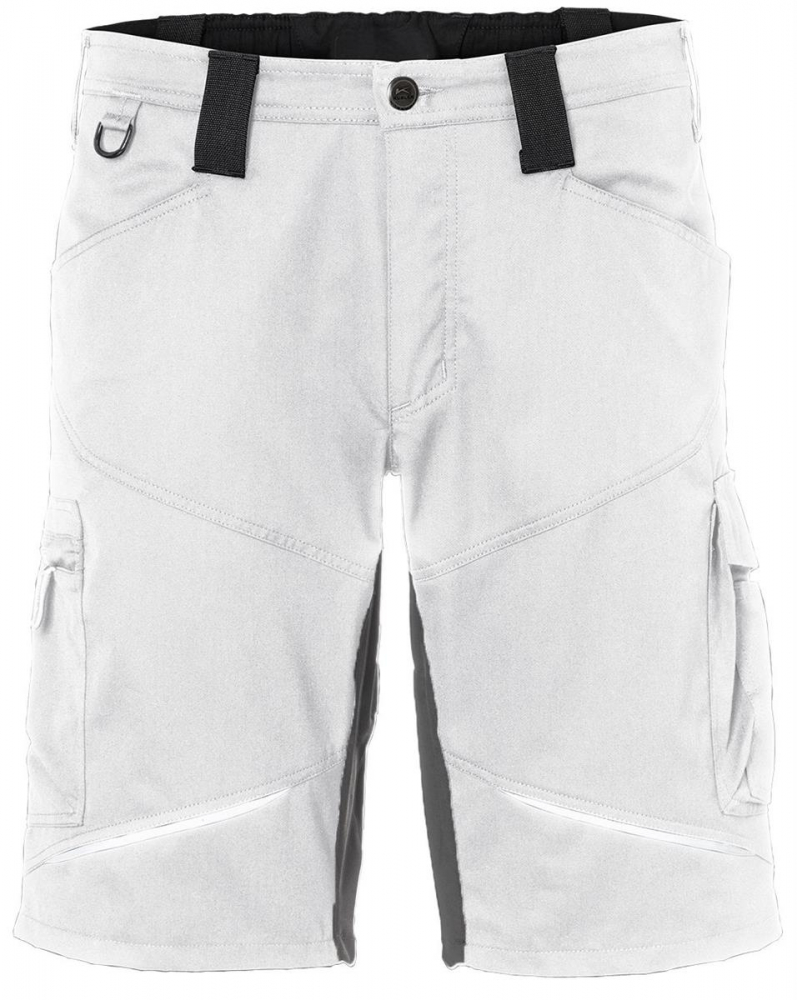 Stretchshorts 2950 Kübler ACTIVIQ weiß-anthrazit