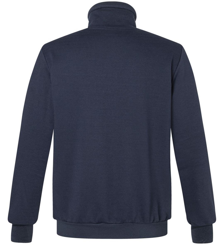 Sweatjacke 5316 Kübler ESD dunkelblau hinten