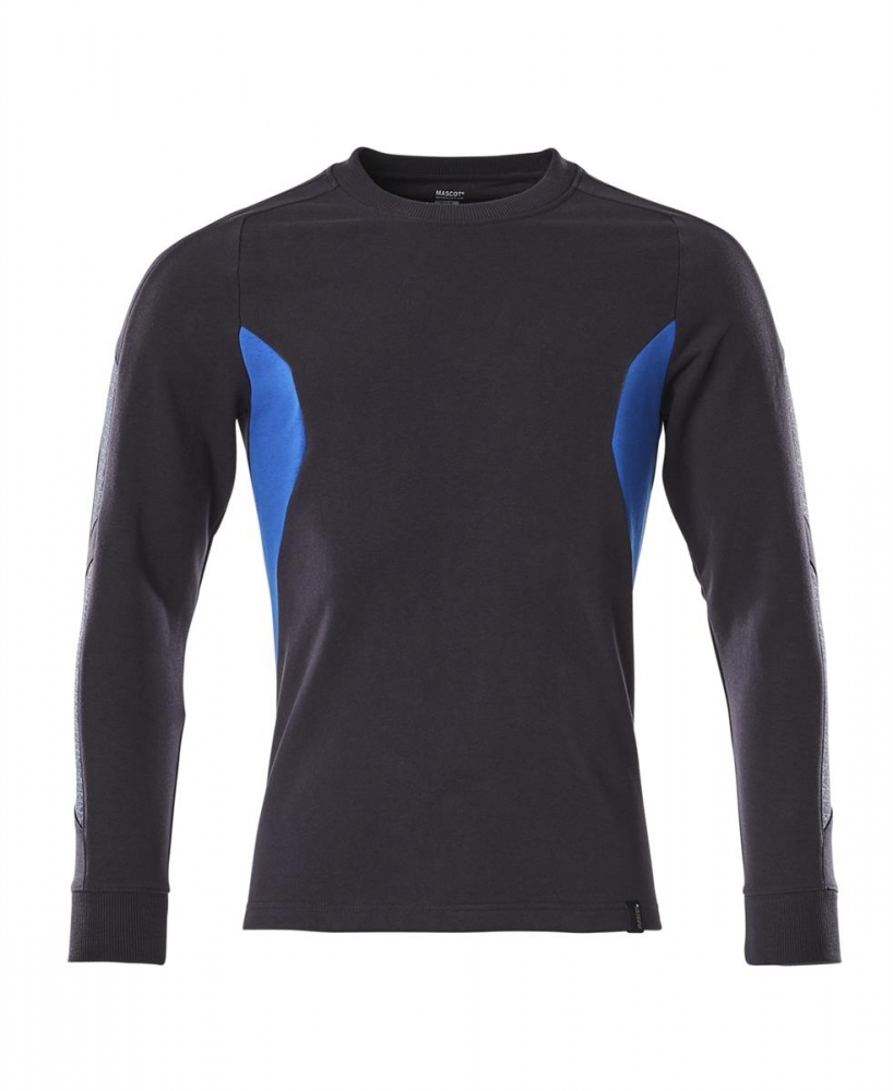 Sweatshirt 18384-962-01091 Mascot ACCELERATE schwarzblau-azurblau