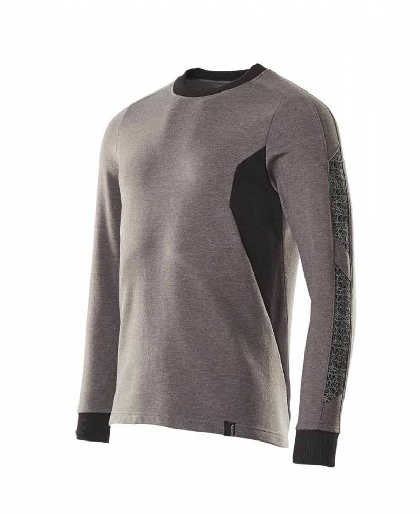 Sweatshirt 18384-962-1809 Mascot ACCELERATE dunkelanthrazit-schwarz links