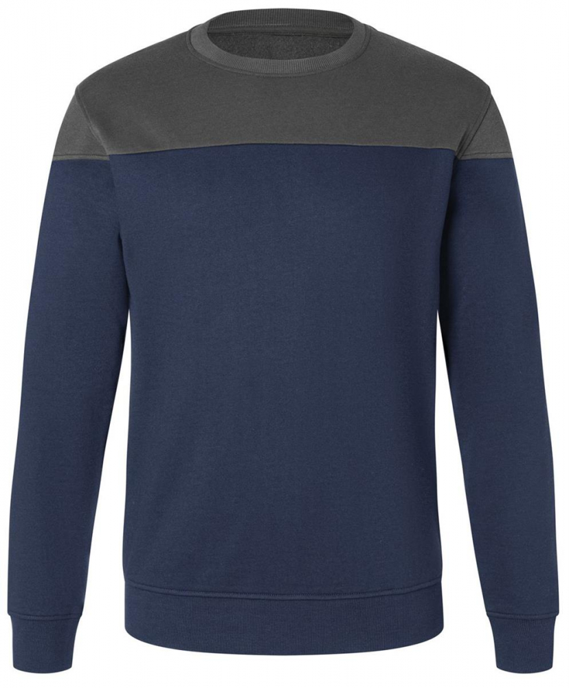 Sweatshirt 5222 Kübler Reforce dunkelblau-dunkelgrau