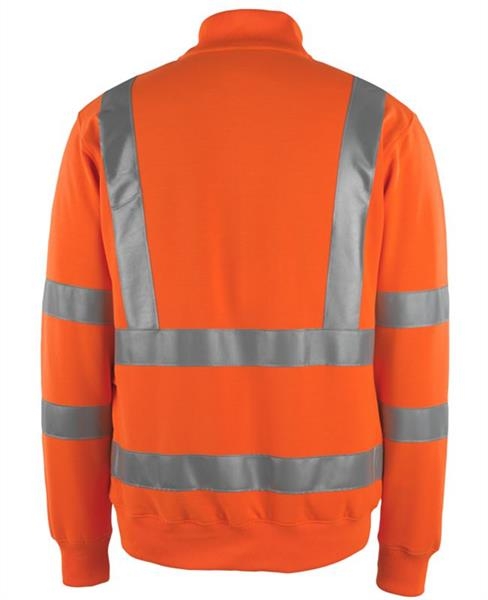 Warnschutz Sweat-Shirt MARINGA Mascot Safe Classic hi-vis orange Rückenansicht