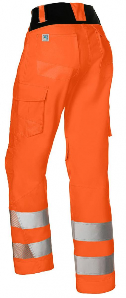 Warnschutz Damen Bundhose 2607 Kübler REFLECTIQ warnorange hinten