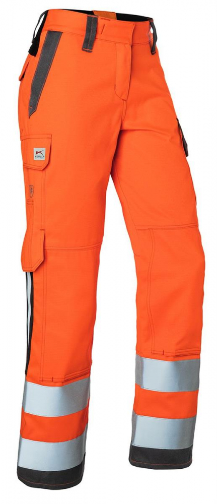 Warnschutz Damenhose arc1 2493 Kübler PROTECTIQ HI VIS warnorange/anthrazit