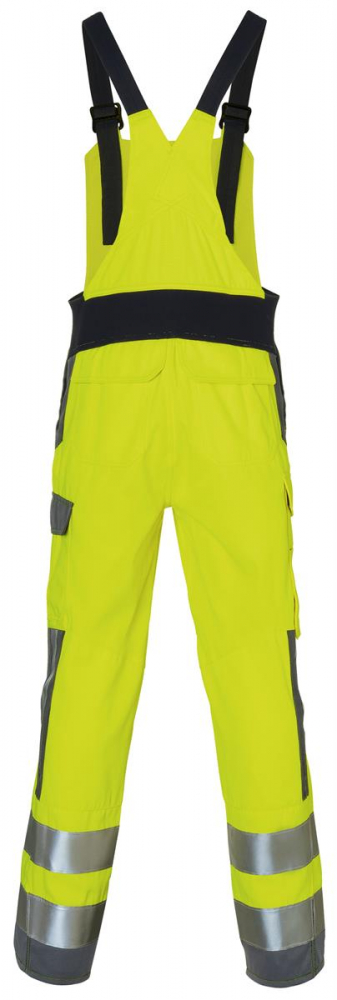 Kübler Protectiq Warnschutz Latzhose 3393 warngelb-anthrazit