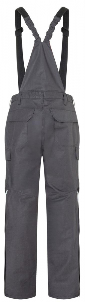 Warnschutz Wetterlatzhose ARC1 PSA 3 Kübler PROTECTIQ anthrazit hinten