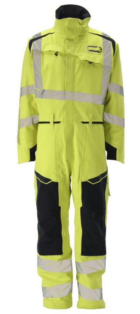 Winteroverall 21019-292 Mascot ACCELERATE Multisafe gelb-schwarzblau vorne