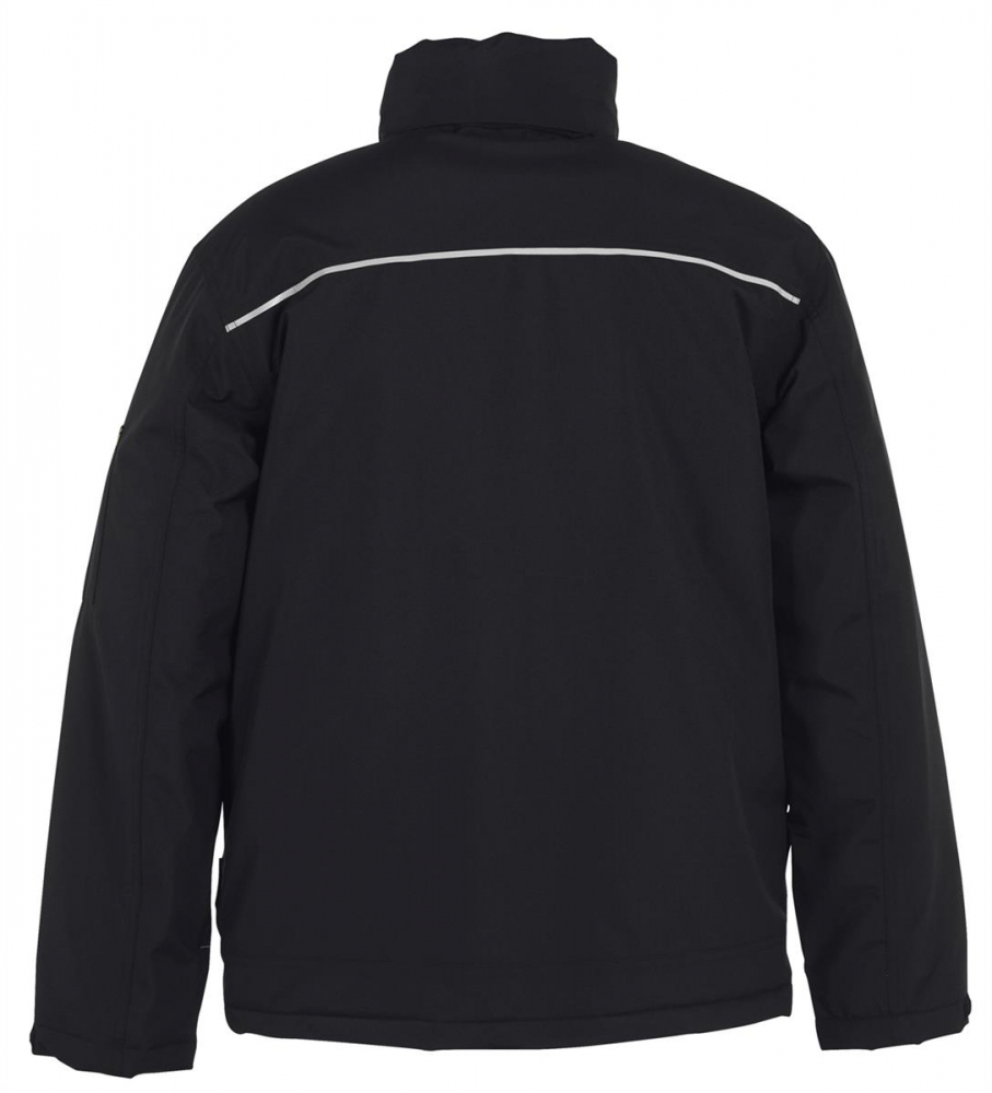 rECOline Winterjacke schwarz hinten