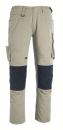 Mascot Hose Erlangen khaki-schwarz mit Knietaschen